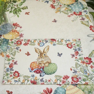 Σουπλά Στόφα Panel 32x50 Dimeco Easter Bunny
