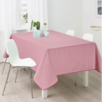 Τραπεζομάντηλο Αλέκιαστο 150x150 Flamingo Μονόχρωμο Powder