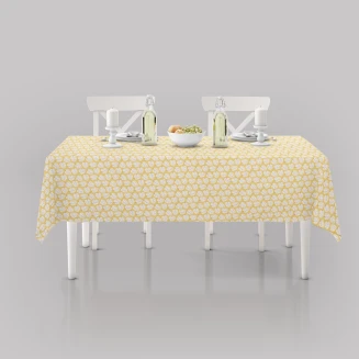 Τραπεζομάντηλο 140x140 Flamingo Flora