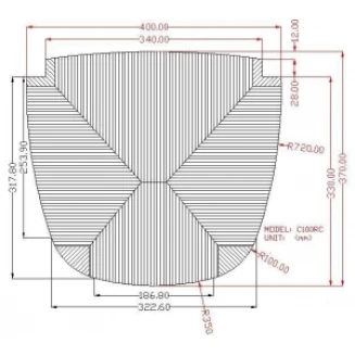 Ανταλλακτικά Καρέκλας Ψάθινα Ψάθα Ιταλικό Σχέδιο C100BR