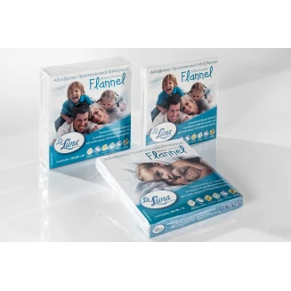 Κάλυμμα Στρώματος Aδιάβροχο  140x200+35 La Luna Flannel