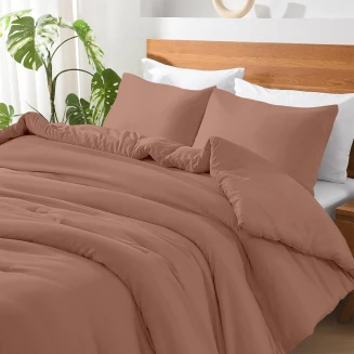 Σεντόνι Μεμονωμένο Ημίδιπλο 170x260 Lino Basico Pudra