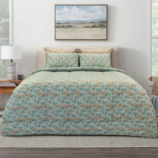 Κουβερλί Υπέρδιπλο 220x240 Lino Ventilator Petrol