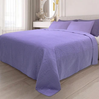 Κουβερλί Υπέρδιπλο 220x240 Lino Ligero Violet