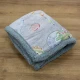 LINO ΚΟΥΒΕΡΤΑ FLEECE SHERPA ΦΩΣΦΟΡΙΖΕ VOLCANO GREY-CIEL 160X220