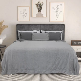 Κουβέρτα-Ριχτάρι 150x200 Lino Hare Grey
