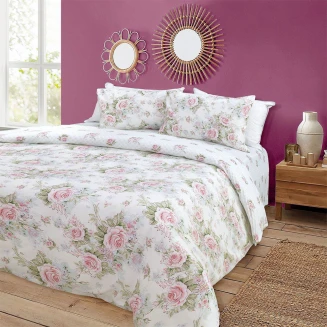 Σεντόνια Σετ Μονά 170x260 Lino Aliso White