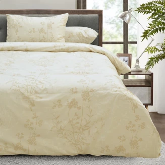 Σεντόνια Σετ Μονά Με Λάστιχο 100x200+35 Lino Pont Beige
