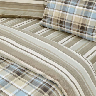 Μαξιλαροθήκες Σετ 2 Τεμαχίων 50x70 Lino Revon Aqua