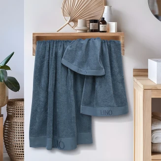 Πετσέτα Μπάνιου 80x150 Lino Brandy Denim