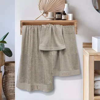 Πετσέτα Χεριών 40x60 Lino Brandy Beige