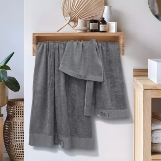 Πετσέτα Χεριών 40x60 Lino Brandy Grey