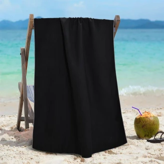 Πετσέτα Θαλάσσης 80x160 Lino Kelen Black