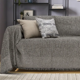 Ριχτάρι Τριθέσιος 180x300 Lino Malta Grey