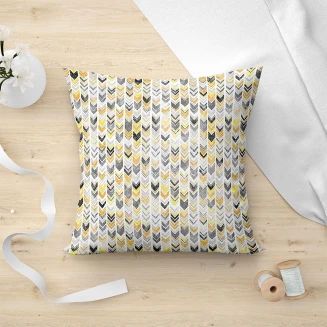 Μαξιλαροθήκη Διακοσμητική 45x45 Lino Turqueta 201 Gold