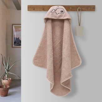 Κάπα 75x75 Lino Fish Pink