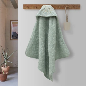 Κάπα 75x75 Lino Smiley Sun Mint