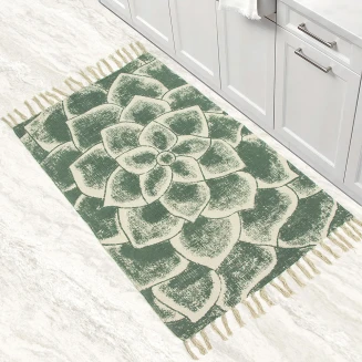 Πατάκι Κουζίνας 65x135 Lino Eldus Olive