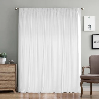 Κουρτίνα Με Τρέσα 300x280 Lino Samos C90901 White