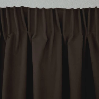 Κουρτίνα Με Τρέσα 140x280 Lino Renas 217 Brown