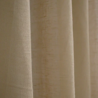 Κουρτίνα Με Τρέσα 145x295 Lino Line  106 Camel
