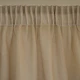Κουρτίνα Με Τρέσα 145x295 Lino Line  106 Camel