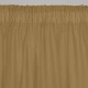 Κουρτίνα Με Τρέσα 145x295 Lino Line  202 Gold