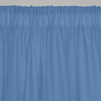 Κουρτίνα Με Τρέσα 145x295 Lino Line  603 Denim