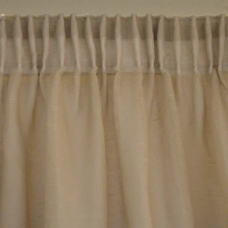 Κουρτίνα Με Τρέσα 300x295 Lino Line 106 Camel