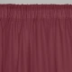 Κουρτίνα Με Τρέσα 300x295 Lino Line 402 Wine