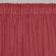 Κουρτίνα Με Τρέσα 300x295 Lino Line 401 Red