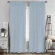 Κουρτίνα Με Τρέσα 300x295 Lino Line 601 Ciel