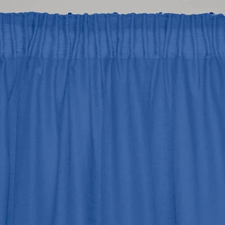 Κουρτίνα Με Τρέσα 300x295 Lino Line 604 Blue