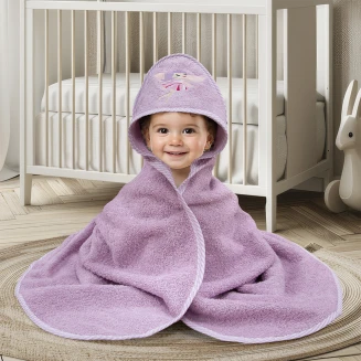 Κάπα 75x75 Lino Hada Lilac