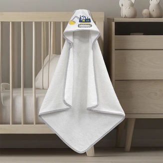 Κάπα 75x75 Lino Trattore White