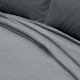 LINO Κουβέρτα King Size (240x260) Πικέ Cocoon Γκρι