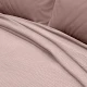 LINO Κουβέρτα King Size(240x260) Πικέ Cocoon Ροζ