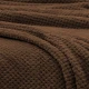 LINO Κουβέρτα Υπέρδιπλη(220x240) Fleece Napnest Καφέ