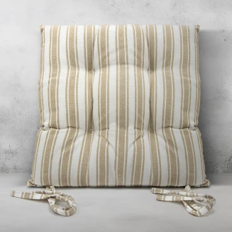 LINO Μαξιλάρι Καρέκλας Nubbie 40x40+5 Μπεζ