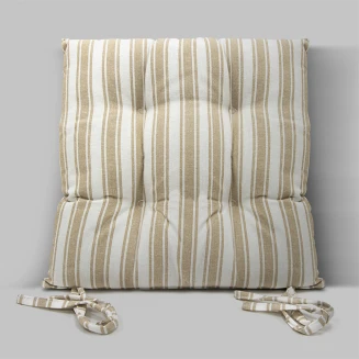 LINO Μαξιλάρι Καρέκλας Nubbie 40x40+5 Μπεζ