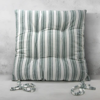 LINO Μαξιλάρι Καρέκλας Nubbie 40x40+5 Πράσινο