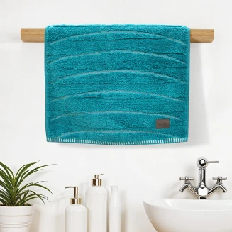 Πετσέτα Χεριών 40x60 Lino Loomline Πετρόλ