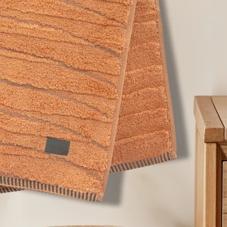 Πετσέτα Προσώπου 50x100 Lino Loomline Ροδί