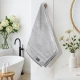 LINO Πετσέτα Προσώπου (50x90) Igalo Ασημί