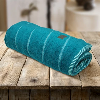 Πετσέτα Μπάνιου 80x150 Lino Loomline Πετρόλ