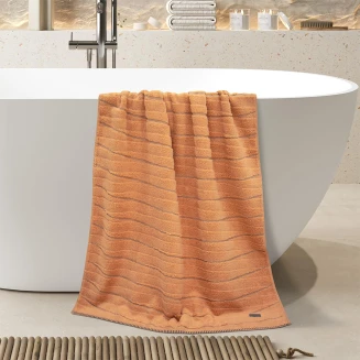 Πετσέτα Μπάνιου 80x150 Lino Loomline Ροδί