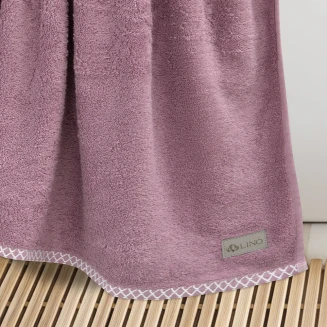 Πετσέτα Μπάνιου 80x150 Lino Marley Αμέθυστος