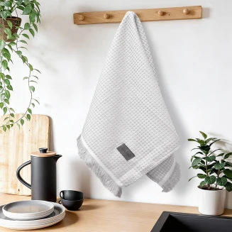 Ποτηρόπανο 40x60 Lino Niksi Ασημί