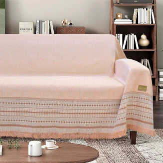 Ριχτάρι Πολυθρόνα 180x180 Lino Bohho Salmon