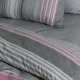 LINO Σετ Παπλωματοθήκη Υπέρδιπλη (220X240) Madison Dusty Pink